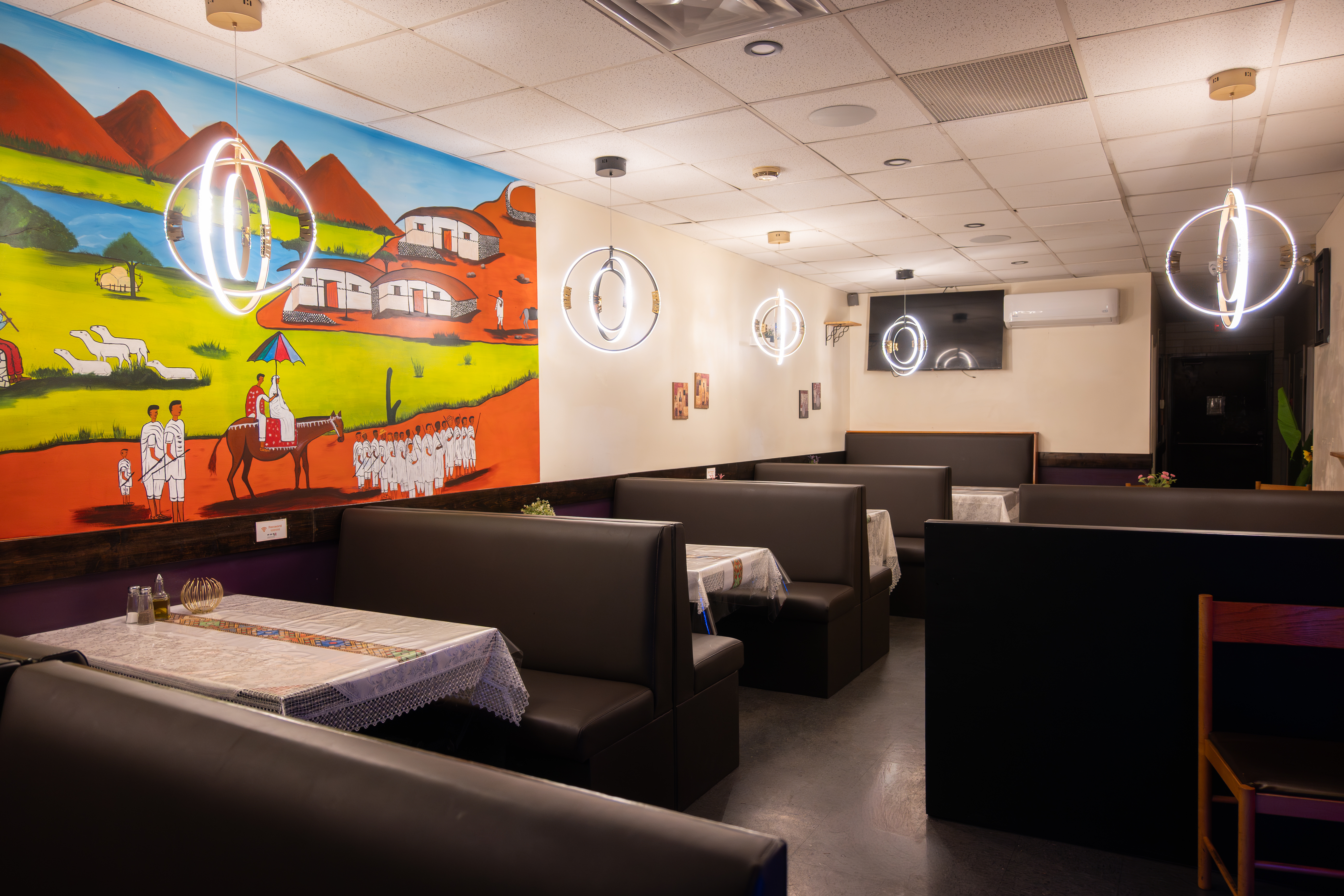 Hdmona Habesha restaurant interior